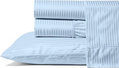 Vista 9 de THREAD SPREAD Sábanas 100% Algodón Egipcio Tamaño Twin - 800 Alto Número de Hilos 3 Piezas Sábanas Twin Extra Largas para Dormitorio, Bolsillo
