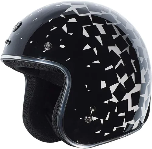 Vista 5 de TORC T50/Del Mar Casco de Motocicleta con Cara Abierta 3/4 con Gráficos