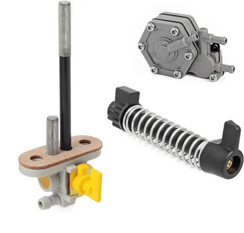 Vista 5 de Bomba de combustible y válvula de combustible Petcock y pomo de palanca Kit de resorte para Polaris Scrambler 500 1998-2001 Magnum 425 1997-1998 Big