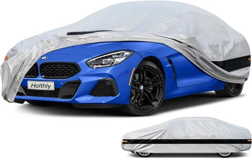 Vista 36 de Funda para Automóvil de 10 Capas Impermeable para Todo Clima para Coupé Hatchback, 100% Impermeable Fundas para Automóvil de Exterior Ajuste