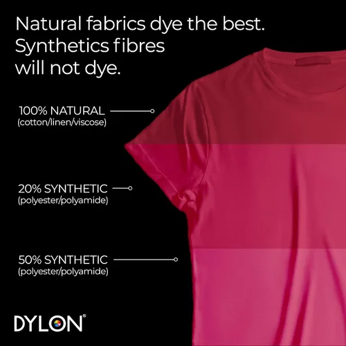 Vista 6 de Dylon - Tinte de tela para lavadora Tulipán Rojo
