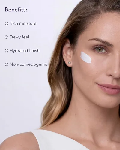 Vista 4 de ALASTIN Skincare Crema hidratante facial ultra nutritiva (2 onzas) Loción hidratante diaria para piel seca Apoya la producción de colágeno