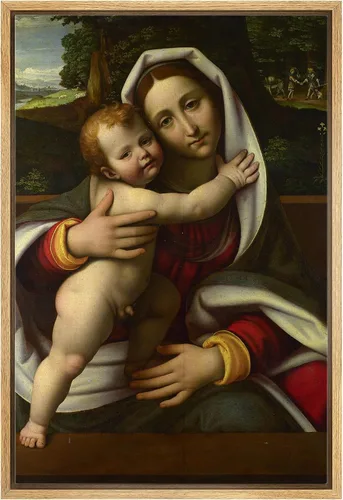 Vista 76 de wall26 Lienzo impreso para pared, diseño de Salomé y San Juan Bautista, por Solario, Historia del Renacimiento, ilustraciones de bellas artes, arte