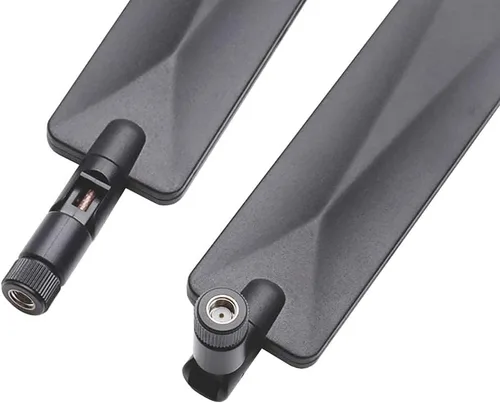 Vista 3 de Bingfu 4G LTE Antena para cámara de sendero celular 9dBi RP-SMA macho (paquete de 4) Compatible con Spypoint Link Micro Solar EVO Link S para caza