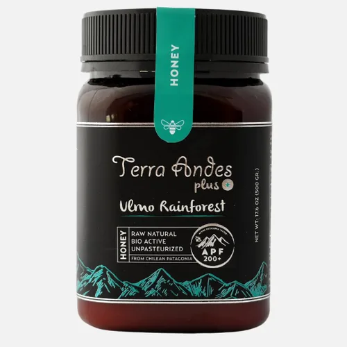 Vista 12 de Miel cruda Ulmo Rainforest de TERRA ANDES PLUS APF 150+ Pure Honey, 8.8 onzas