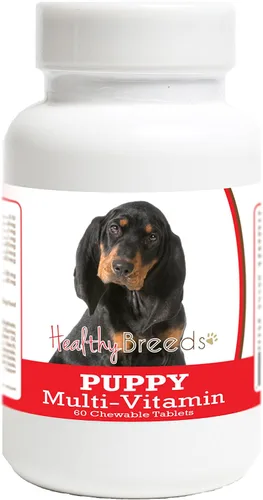 Vista 95 de Healthy Breeds Affenpinscher - Tableta multivitamínica para cachorros y perros, 60