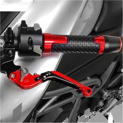 Vista 5 de Embrague para Yamaha FZ6R FZ 6R FZ-6R 2009 2010 2011 2012 2013 2014 2015 2016 2017 Palanca de embrague de freno de motocicleta Manillar Extremo