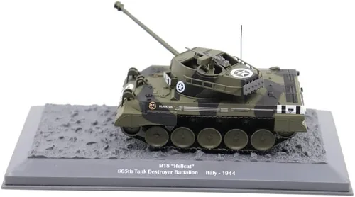Vista 9 de M18 Hellcat Tank Destroyer - Black Cat, 805º Batallón de Destructores de Tanques, Italia, 1944 (escala 1:43)