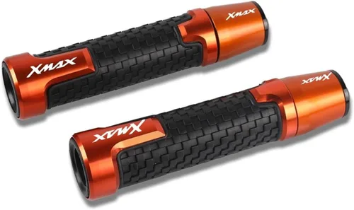 Vista 9 de Motorcycle Handlebar 7/8''22mm Motorcycle Accessories Handlebar Grip Ends Handle Bar Grips for Xmax 125 250 300 400 X-MAX 2017 2018 2019 Motorbike