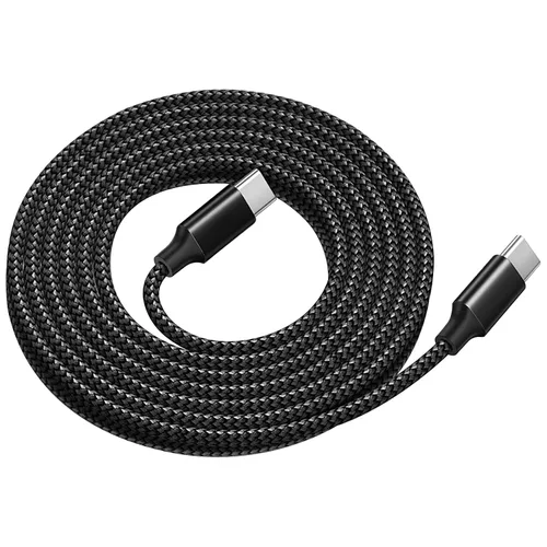Vista 15 de Cable USB-C a USB-C de 6 pies [2 unidades], Awnuwuy 60W tipo C a tipo C cable de carga rápida para iPhone 15/15 Plus, iPad Pro 3rd, iPad Air 4th
