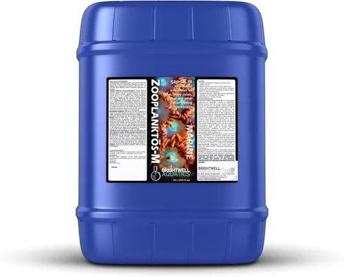 Vista 8 de Brightwell Aquatics Zooplanctos-M - Suplemento alimenticio de zooplancton para acuarios marinos y de arrecife, 2-l