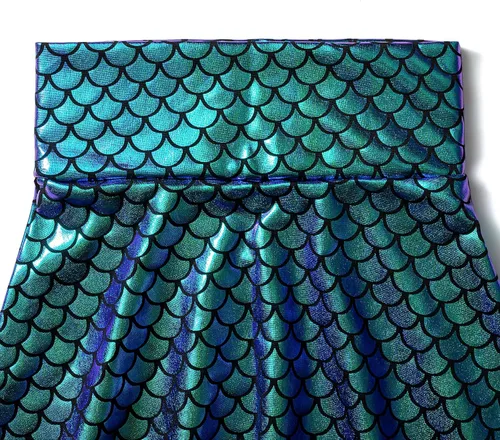 Vista 3 de Vestido de sirena para niñas, traje de cumpleaños de sirena, tutú de sirena para niñas