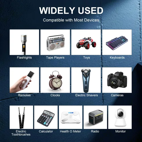 Vista 6 de Baterías de litio AAA recargables USB de 1100 mWh (paquete de 4, 1.5 V), baterías triple A con cable tipo C, 1200 ciclos, batería AAA de larga