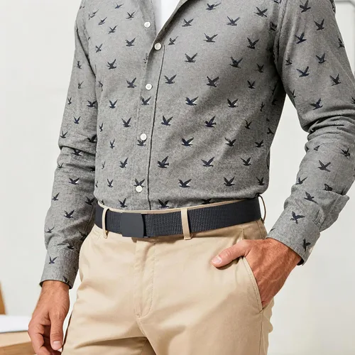 Vista 3 de Cinturón de nylon para hombre para mujer