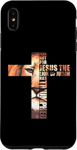 Vista 7 de iPhone 15 León Judá Jesús Cruz Cristo versos de la Biblia Fe Iglesia Caso