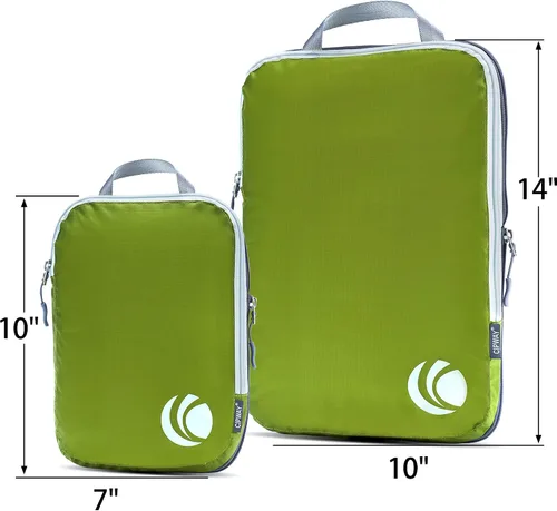 Vista 3 de Cipway - Cubos de compresión para organizadores de embalaje expansibles de viaje para transportar equipaje o mochila