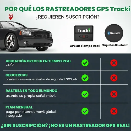 Vista 4 de Tracki - Rastreador GPS universal para vehículos, seguimiento en tiempo