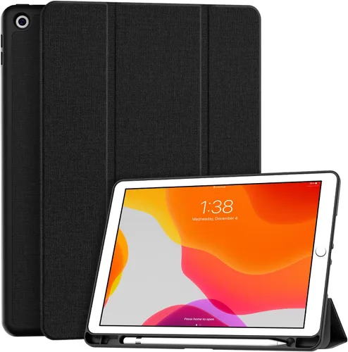 Vista 17 de Soke - Funda para iPad de 9ª generación 2021/8ª generación 2020/7ª generación 2019 con soporte para lápices - Funda de protección premium a prueba