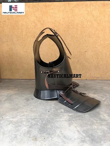 Vista 3 de NauticalMart Armadura de Peascod Caballero Medieval Armadura Ennegrecida