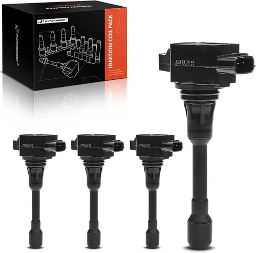 Vista 9 de Paquete de bobinas de encendido de motor A-Premium compatibles con Nissan Compatible con Versa 2012-2019, Versa Note 2014-2019, 1.6L 1.8L