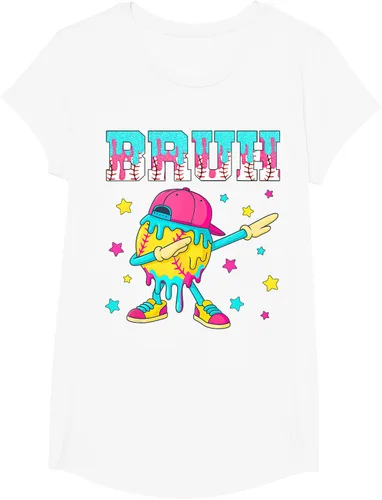 Vista 69 de Baseball Life Style 101 Apparel Youth Drip Baseball Boys Kid Camiseta