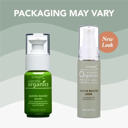 Vista 5 de EmerginC Scientific Organics - Suero facial potenciador de péptidos - Suero facial con kombucha, algas rojas + astaxantina antioxidante