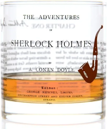 Vista 10 de Well Told Classic Literature Rocks Glass – A Christmas Carol por Charles Dickens – Vaso de whisky a la antigua moda para los amantes de los libros