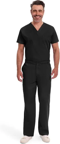 Vista 6 de Dickies Pantalón de meter para hombre con 7 bolsillos, cintura elástica con cierre de botón 81006