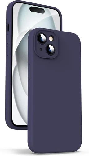 Vista 68 de Supdeal Funda de silicona líquida para iPhone Air - [Protección total para la cámara] [Forro de microfibra suave antiarañazos] Funda de teléfono
