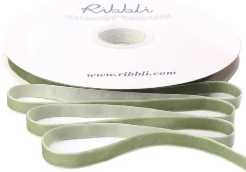 Vista 47 de Ribbli - Cinta de terciopelo negro de 1 pulgada, carrete continuo de 25 yardas, cinta de Navidad negra para envoltorios de regalos, manualidades
