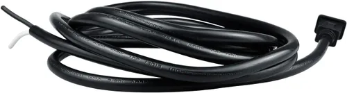 Vista 6 de Cable de repuesto para herramientas eléctricas, 2 clavijas, polarizado, calibre 18, cable de alimentación de repuesto de 10 pies, resistente, 110 V