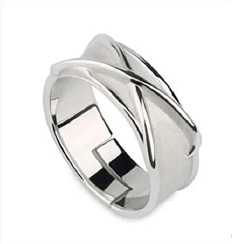 Vista 2 de Anillo de plata de ley 925 con diseño de anime Super Black GK Time Metal no precioso Jade