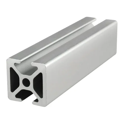 Vista 8 de 80/20, 25-2504 Serie 25 25 0.984 in x 0.984 in Bi-Slot Ranura Canal opuesto Perfil de extrusión de aluminio extruido DIY Barra de riel lineal 80/20