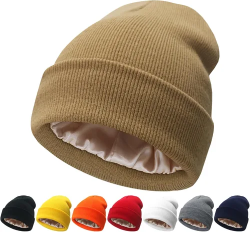 Vista 14 de NPQQUAN Unisex Beanie Hats for Men Women Winter Knit Beanies