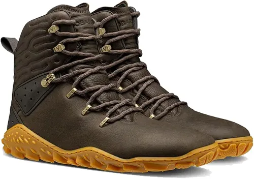 Vista 4 de Vivobarefoot Tracker Forest Esc, botas de senderismo todoterreno para mujer con suela descalza