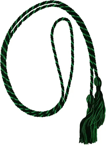 Vista 23 de Cordón de honor de graduación para graduaciones universitarias, escuela secundaria y más duradero y brillante (oro antiguo) - Paquete de 10
