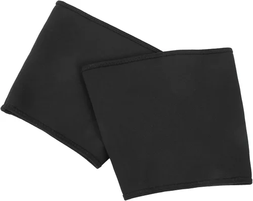 Vista 6 de Manga de compresión para muslos, calcetines deportivos de neopreno para piernas de sudoración, soporte de isquiotibiales transpirables para muslos