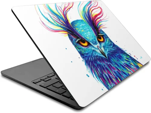 Vista 10 de Head Case Designs Officially Licensed Pixie Cold Fox Animals Vinyl Sticker Skin Decal Cover Compatible with MacBook Air 13.6" A2681 (2022)