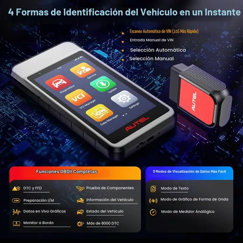 Vista 8 de Autel MaxiDiag MD906 PRO CAN FD escáner, servicio de diagnóstico de todos