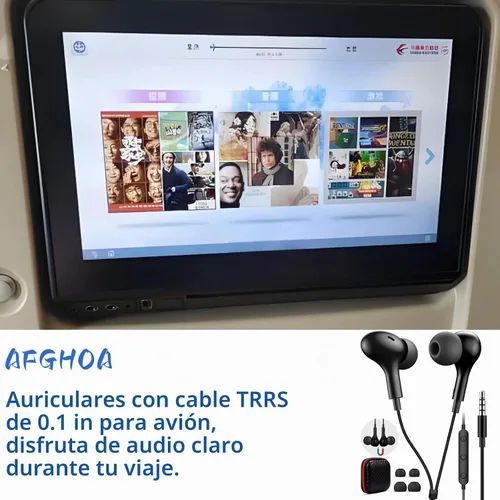 Vista 8 de Auriculares con cable de 0.1 in con micrófono para MacBook/Chormebook PC