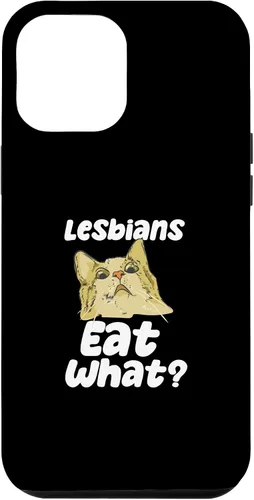 Vista 10 de iPhone 12 mini lesbianas comen qué cita divertida para orientación BI y caso LGBTQ