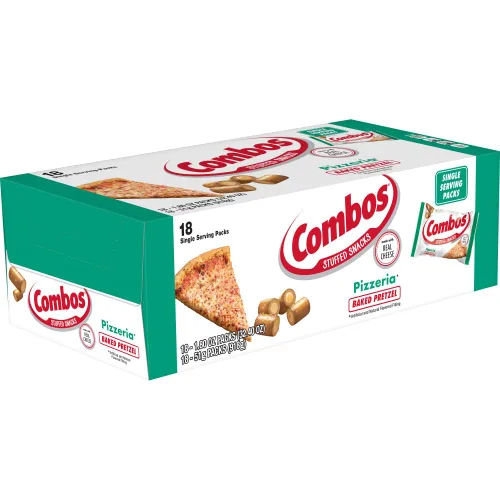 Vista 9 de Combos Aperitivos de Queso - Bolsas de Aperitivos de Queso Cheddar 1.8 Onzas, Paquete de 18, Galletas Horneadas Combos Caja a Granel