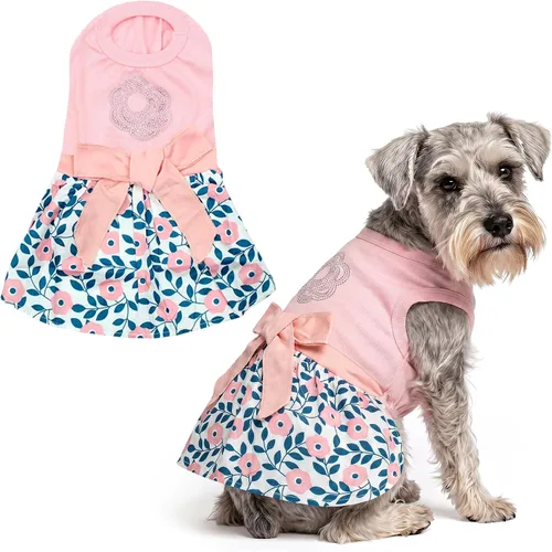 Vista 97 de Parisian Pet Chambray - Vestido para perro - Ligero sin mangas para perro, niña, talla XS Chambray en general