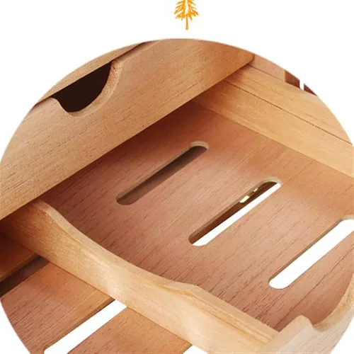 Vista 8 de Humidor de madera Caja de cigarros Gabinete Caja de cigarros portátil Higrómetro Caja de humidor de cigarros para capacidad de viaje alrededor de 75