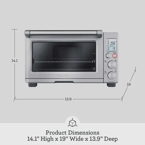 Vista 3 de Breville BOV800XL Horno inteligente de convección de mesa, acero inoxidable cepillado