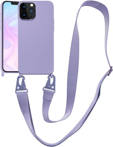 Vista 36 de Funda compatible con iPhone 8 Plus, iPhone 7 Plus/6 Plus/6S Plus con cordón, funda cruzada para iPhone con correa ajustable de silicona para iPhone