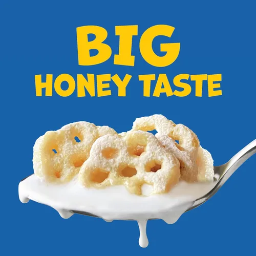 Vista 4 de Post Honeycomb - Cereal para el desayuno, sabor a miel grande, caja de 10 onzas