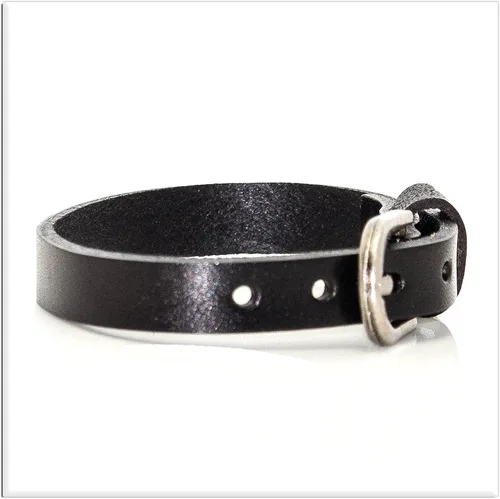 Vista 3 de Xusamss Pulsera de cuero con hebilla de aleación simple de moda, muñeca de 6 a 8 pulgadas, Cuero sintético