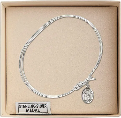 Vista 3 de Gancho de ojo ovalado pulsera pulsera wSt Isabel De Portugal En Plata De Ley