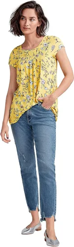 Vista 5 de Ellos Túnica fruncida de talla grande para mujer
